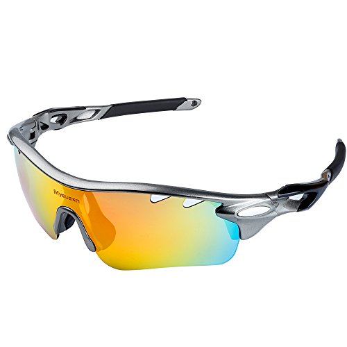 Algopix Similar Product 1 - Myenssn Polarized Sports Sunglasses