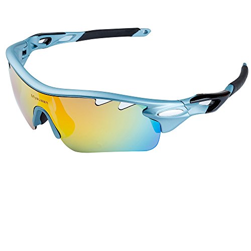 Algopix Similar Product 3 - Myenssn Polarized Sports Sunglasses