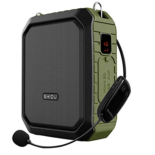 Algopix Similar Product 9 - Wireless Voice Amplifier with Headset