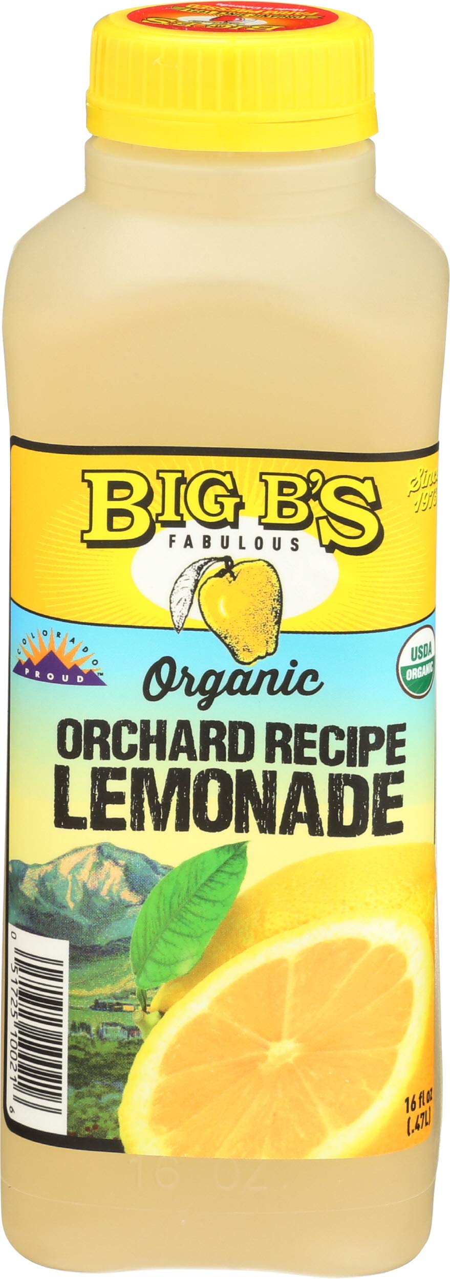 Algopix Similar Product 14 - Big Bs Lemonade 95 Organic 16 oz