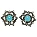 Algopix Similar Product 13 - 00g 10mm Brass Tribal Lotus Flower