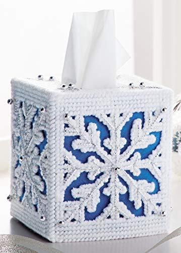 Algopix Similar Product 2 - Mary Maxim Plastic Canvas Tissue Box