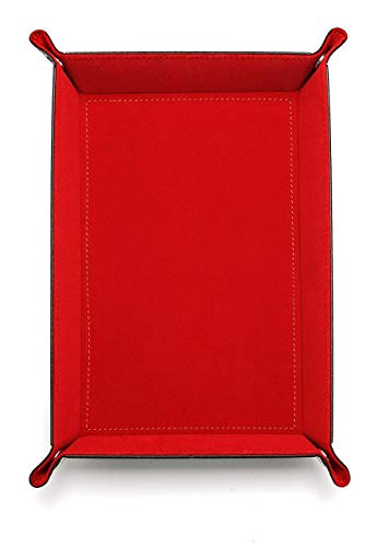 Algopix Similar Product 12 - Harbor Loot Brand Red Dice Tray 