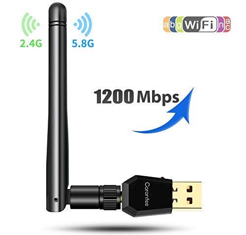 Algopix Similar Product 10 - Carantee USB WiFi Adapter 1200Mbps