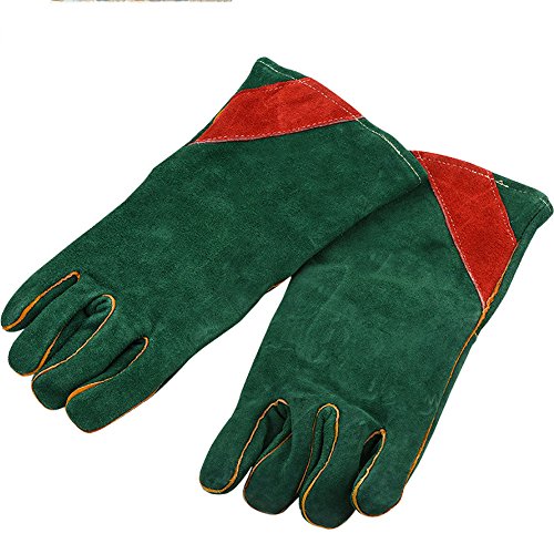 Algopix Similar Product 3 - Welding Leather Gloves Thickening High