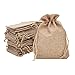 Algopix Similar Product 18 - Juvale 100 Pack Burlap Drawstring Pouch