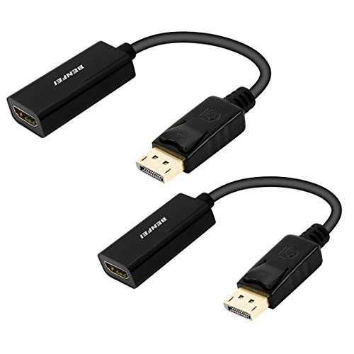 Algopix Similar Product 3 - DisplayPort to HDMI Adapter 2 Pack