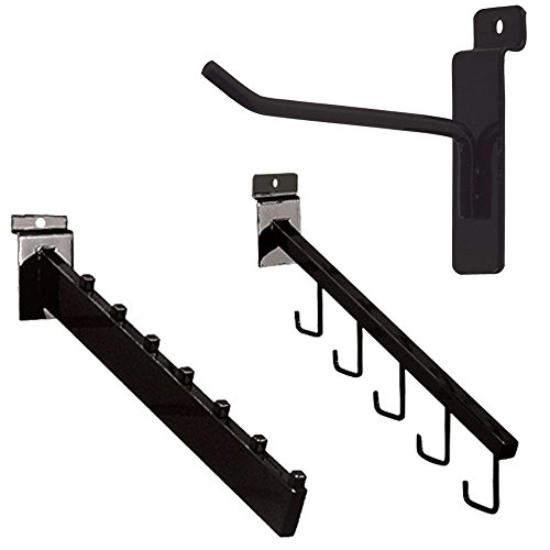 Algopix Similar Product 14 - SSWBasics Slatwall Hook Variety Pack 5