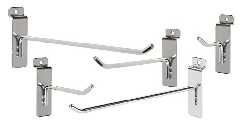 Algopix Similar Product 11 - SSWBasics Slatwall Hook Bundle  25