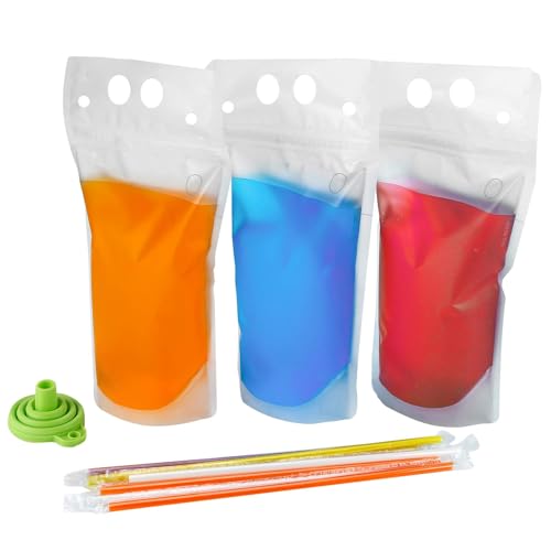 Algopix Similar Product 3 - C CRYSTAL LEMON 100PCS Liquor Pouches