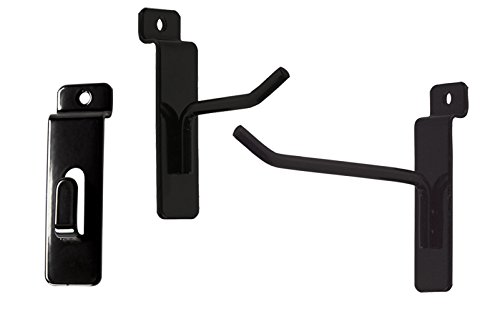 Algopix Similar Product 7 - SSWBasics Slatwall Hook Bundle  Pack