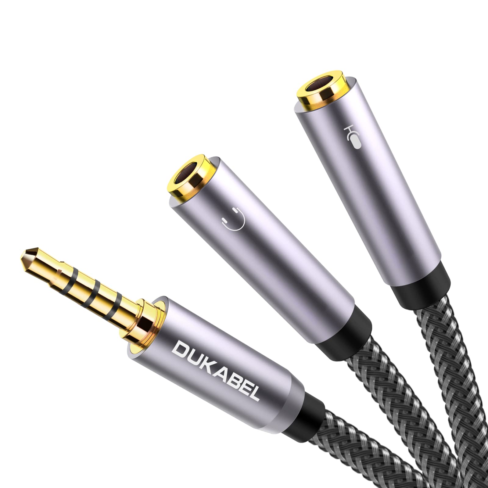 Algopix Similar Product 13 - DUKABEL Headsets Splitter Adapter