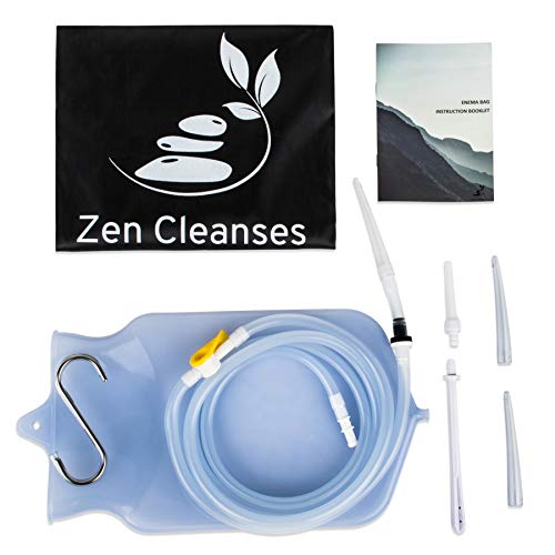 Algopix Similar Product 14 - ZEN CLEANSE Enema Bag Kit Reusable