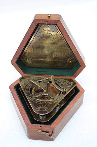 Algopix Similar Product 18 - US Handicrafts History Brass Triangle