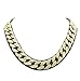 Algopix Similar Product 5 - Mens Iced Out Hip Hop Gold tone CZ