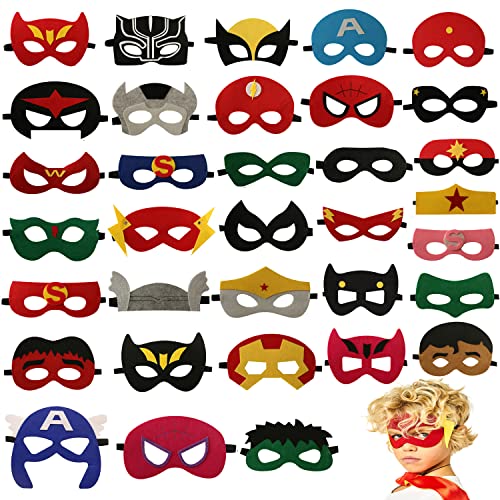 Algopix Similar Product 9 - Superhero masks  Super hero party