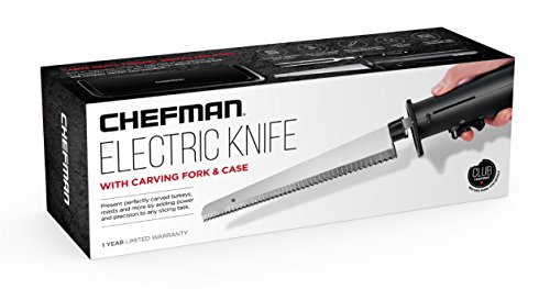Algopix Similar Product 2 - Chefman Electric Knife with Bonus