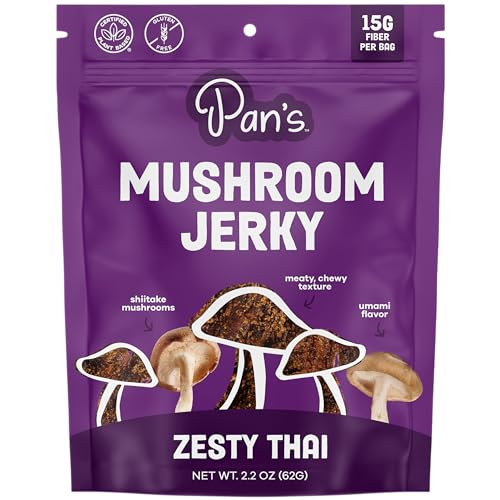 Algopix Similar Product 20 - Pans Mushroom Jerky Organic Vegan