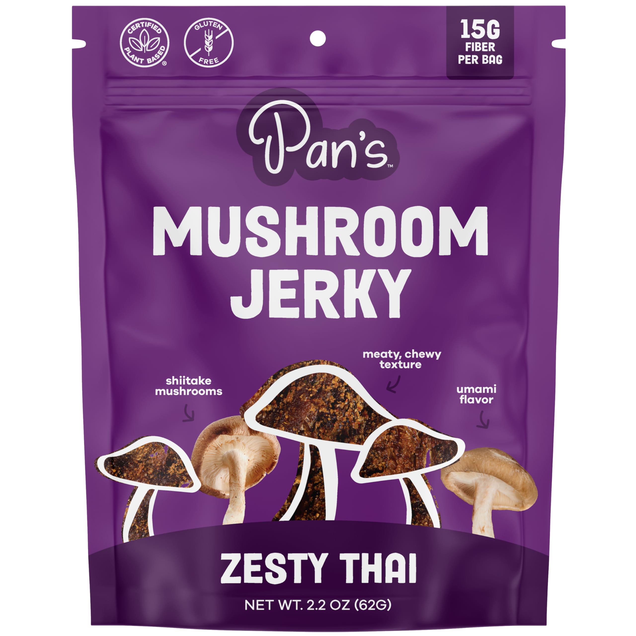 Algopix Similar Product 11 - Pans Mushroom Jerky Organic Vegan