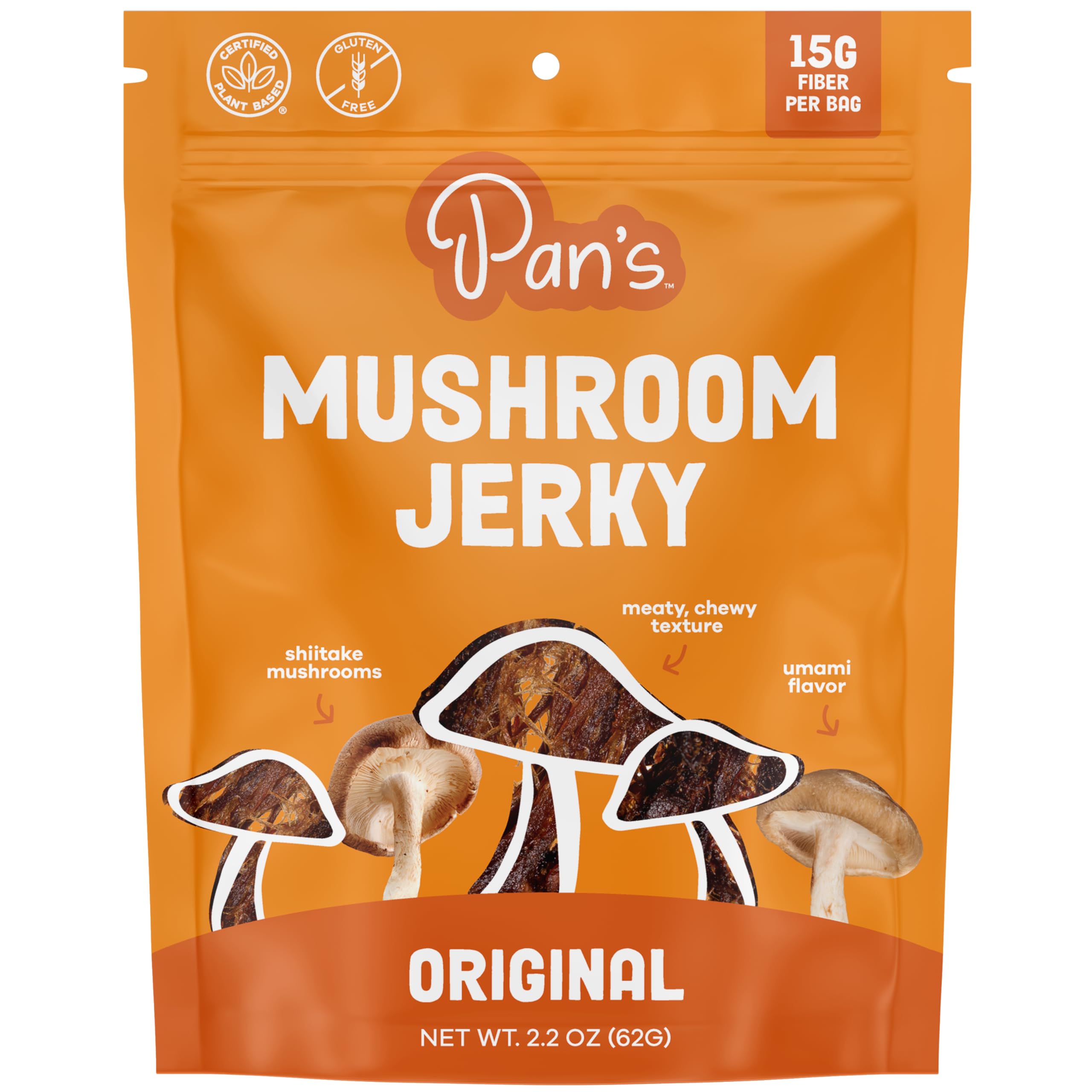 Algopix Similar Product 15 - Pans Mushroom Jerky Organic Vegan