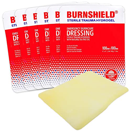 Algopix Similar Product 1 - Burnshield 4 X 4 Burn Dressing