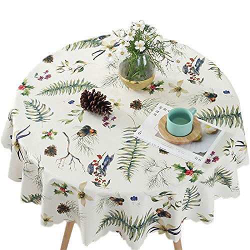 Algopix Similar Product 12 - Bettery Vinyl Round Table Cover Wipe