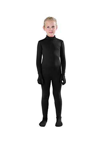 Algopix Similar Product 12 - Full Bodysuit Kids Dancewear Solid