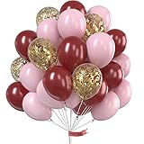 Algopix Similar Product 6 - PartyWoo Pink Gold and Burgundy
