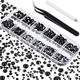 Algopix Similar Product 17 - 2000 Pieces Flat Back Gems Round