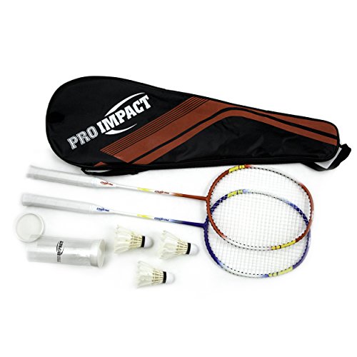 Algopix Similar Product 14 - Pro Impact Badminton Set Aluminum Head