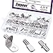 Algopix Similar Product 12 - Swpeet 110Pcs 3 Styles Shelf Pins