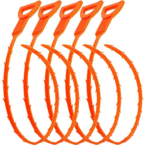 Algopix Similar Product 11 - AUSAYE 5Pack Drain Sink Hair Pick up