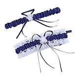 Algopix Similar Product 7 - Wedding Garter for Bride Leg Garter Set