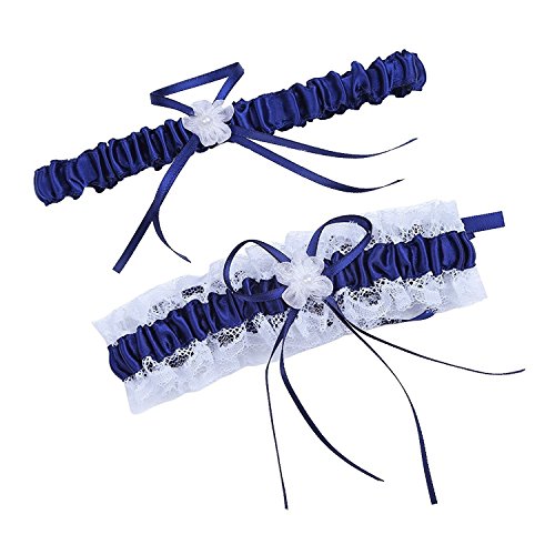 Algopix Similar Product 7 - Wedding Garter for Bride Leg Garter Set