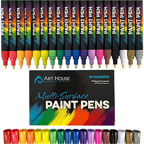 Algopix Similar Product 2 - Paint Pens (Multi Color, 18 pcs)