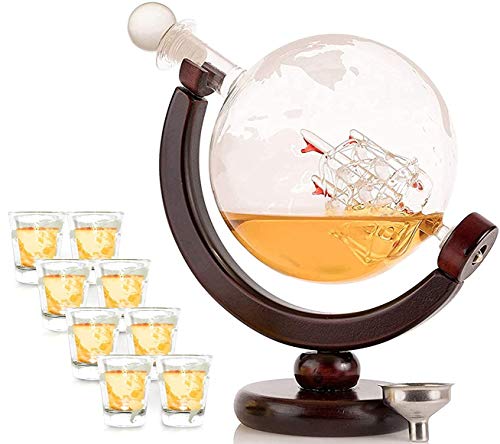 Algopix Similar Product 4 - OLIVIA  AIDEN Whiskey Decanter Globe