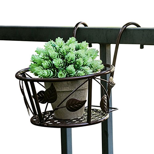 Algopix Similar Product 7 - Tosnail 3 Pack Iron Art Hanging Baskets
