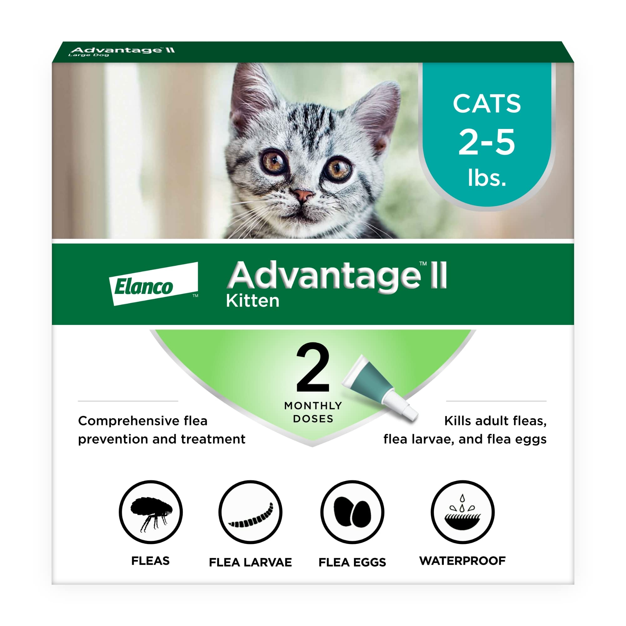 Algopix Similar Product 9 - Advantage II Kitten VetRecommended