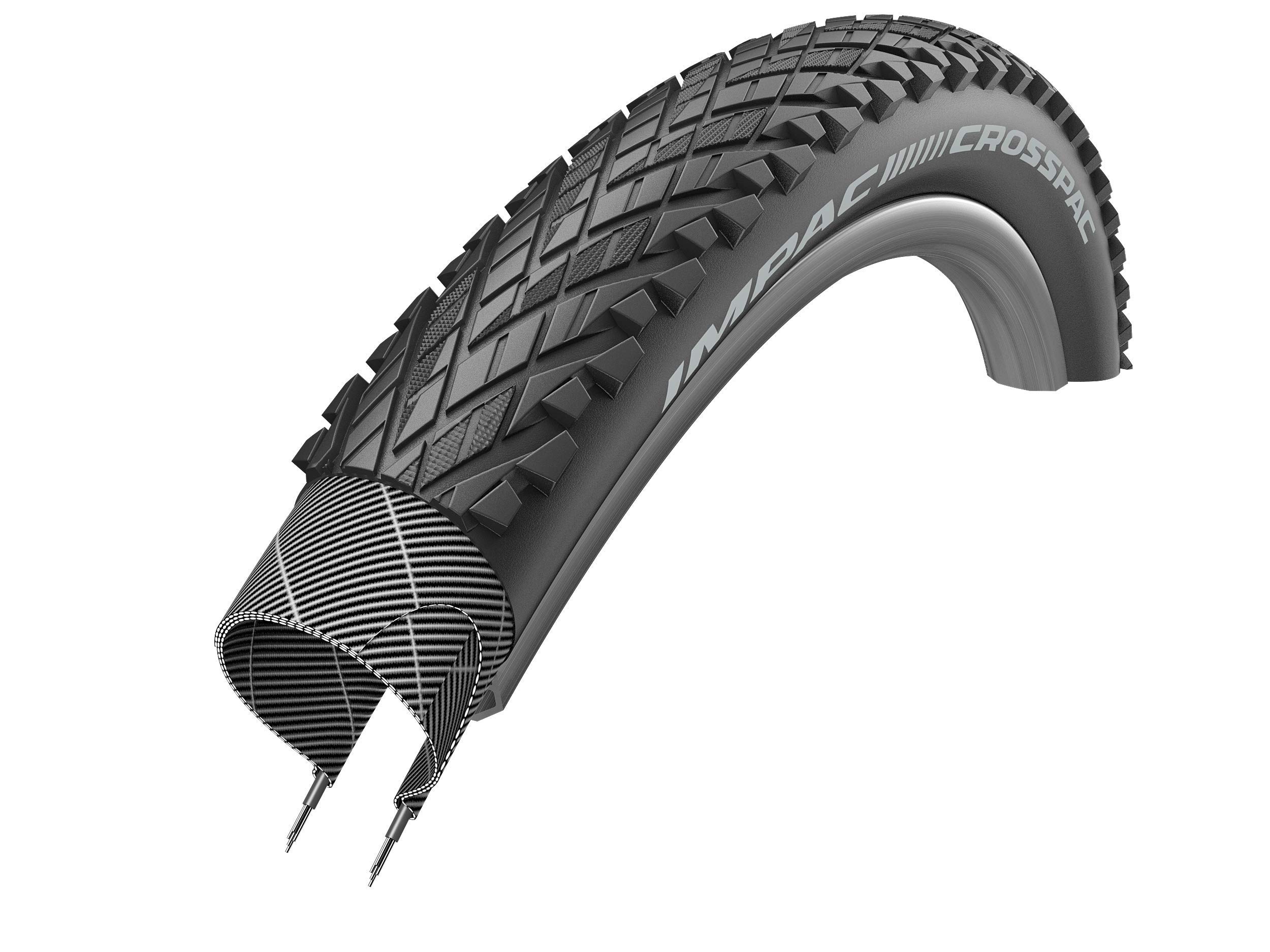 Algopix Similar Product 17 - Schwalbe Unisexs IMPAC CROSSPAC