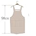 Algopix Similar Product 11 - KIM DECO Bib Apron Unisex Smock for