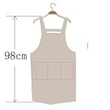 Algopix Similar Product 1 - KIM DECO Bib Apron Unisex Smock for