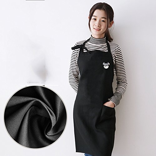 Algopix Similar Product 4 - KIM DECO Rib Aprons Unisex Cotton