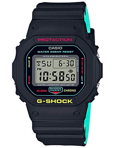 Algopix Similar Product 5 - Casio GShock 5600 Black  Teal