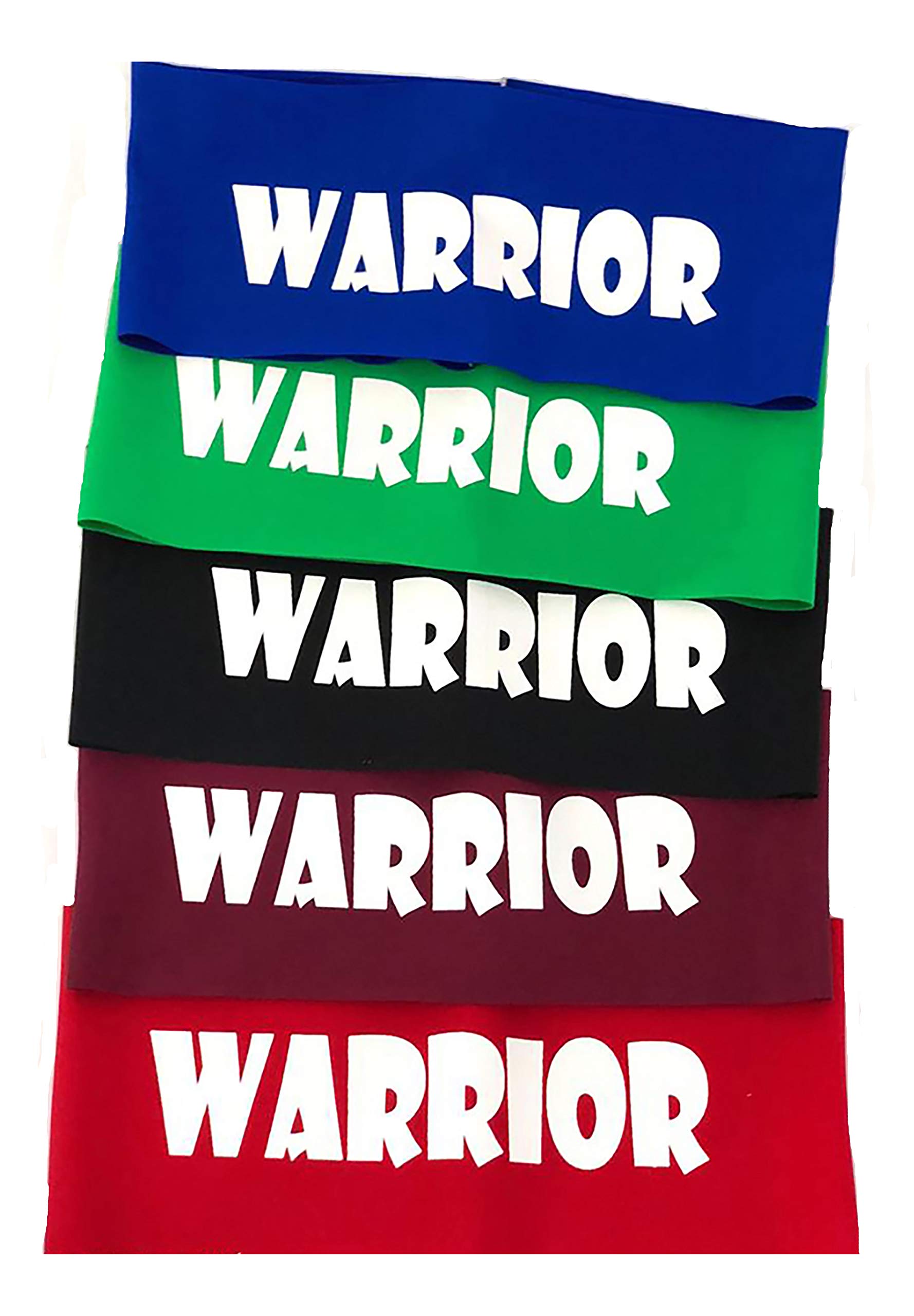 Algopix Similar Product 11 - 5 Pack of Ninja Headbands Warrior
