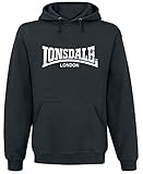 Algopix Similar Product 6 - Lonsdale Men Hoodie Wolterton SizeM