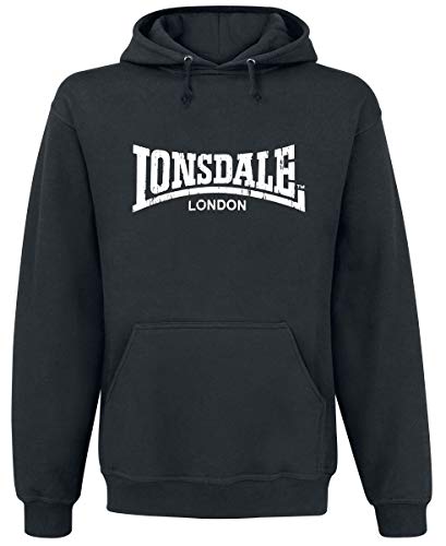 Algopix Similar Product 10 - Lonsdale Men Hoodie Wolterton SizeM