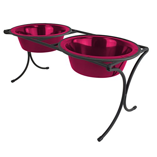 Algopix Similar Product 2 - Platinum Pets Bistro Double Diner