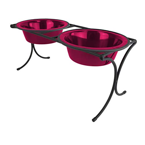Algopix Similar Product 16 - Platinum Pets Bistro Double Diner