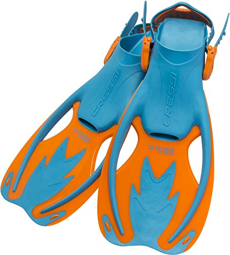 Algopix Similar Product 2 - Cressi Rocks fins, Blue/Orange, L/XL