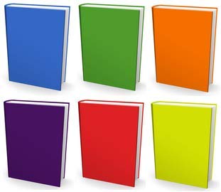 Algopix Similar Product 2 - Easy Apply Reusable Book Covers 6 Pk